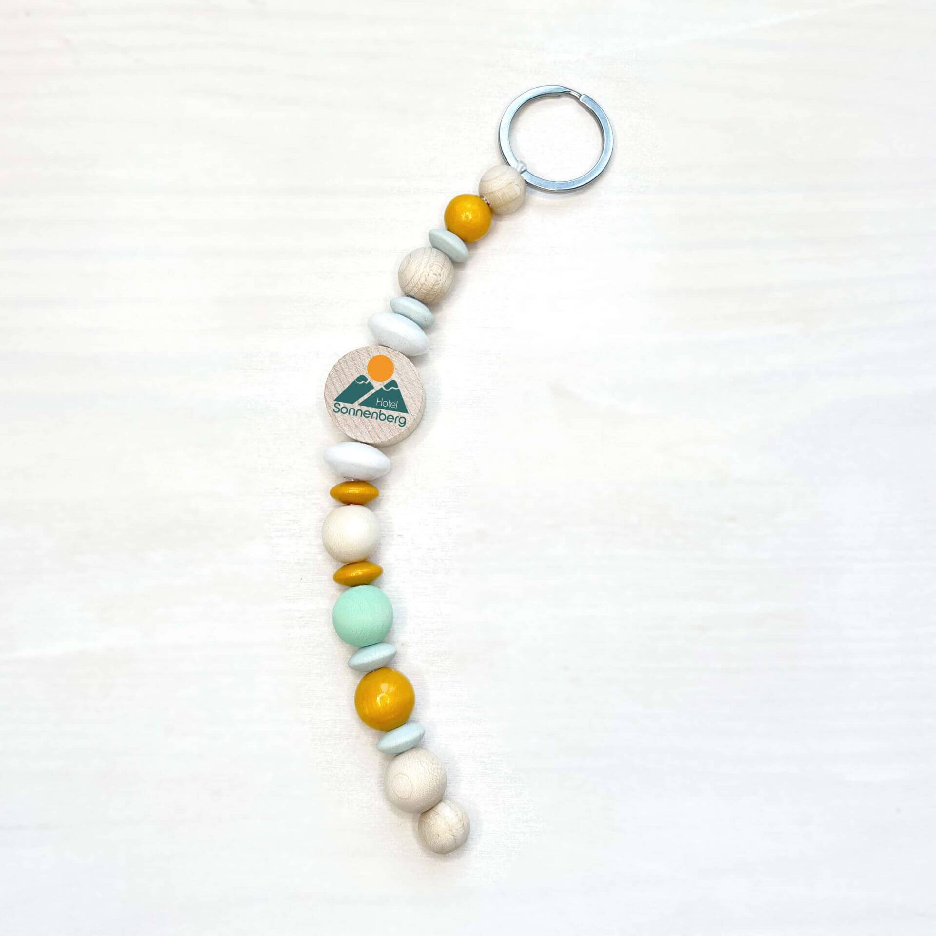 Bastelset Schlüsselanhänger "Natur" - personalisiert mit Logo