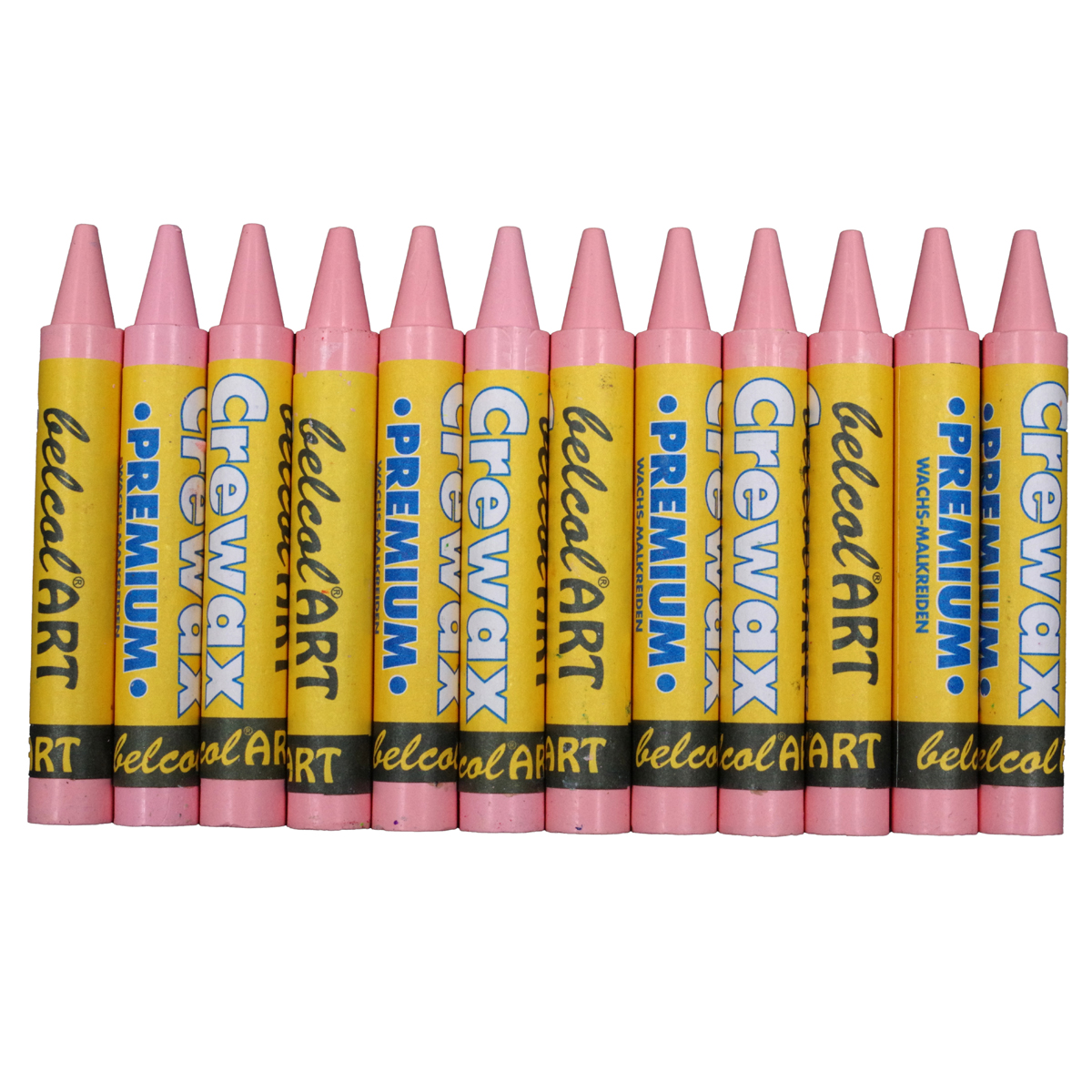 belcolART Crewax Premium 12 Wachsmalstifte rosa