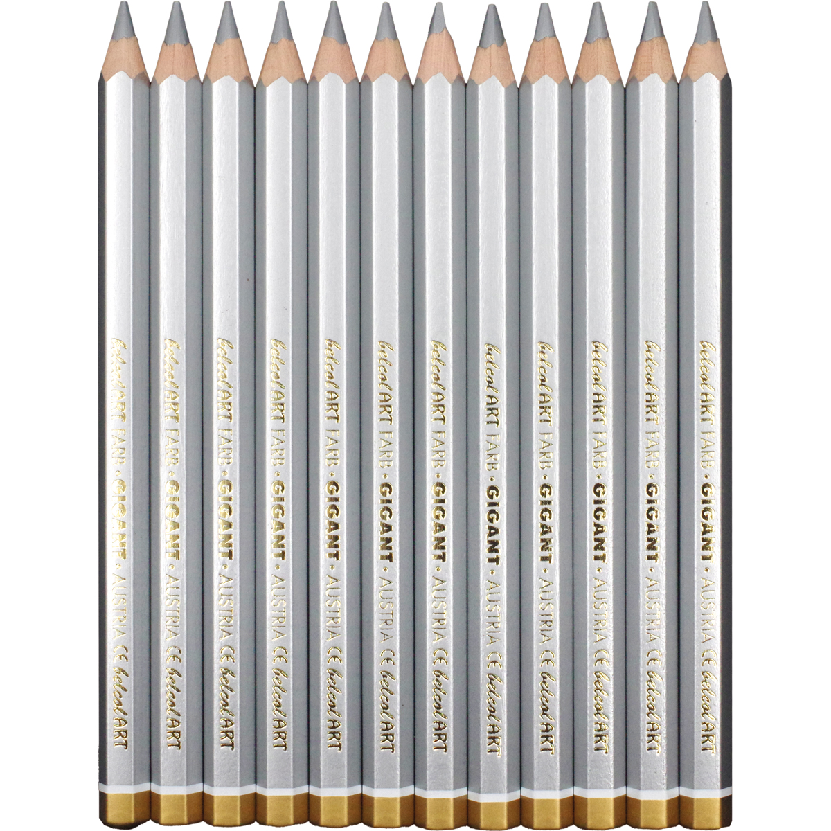 belcolART Farb Gigant 12 Stifte silber