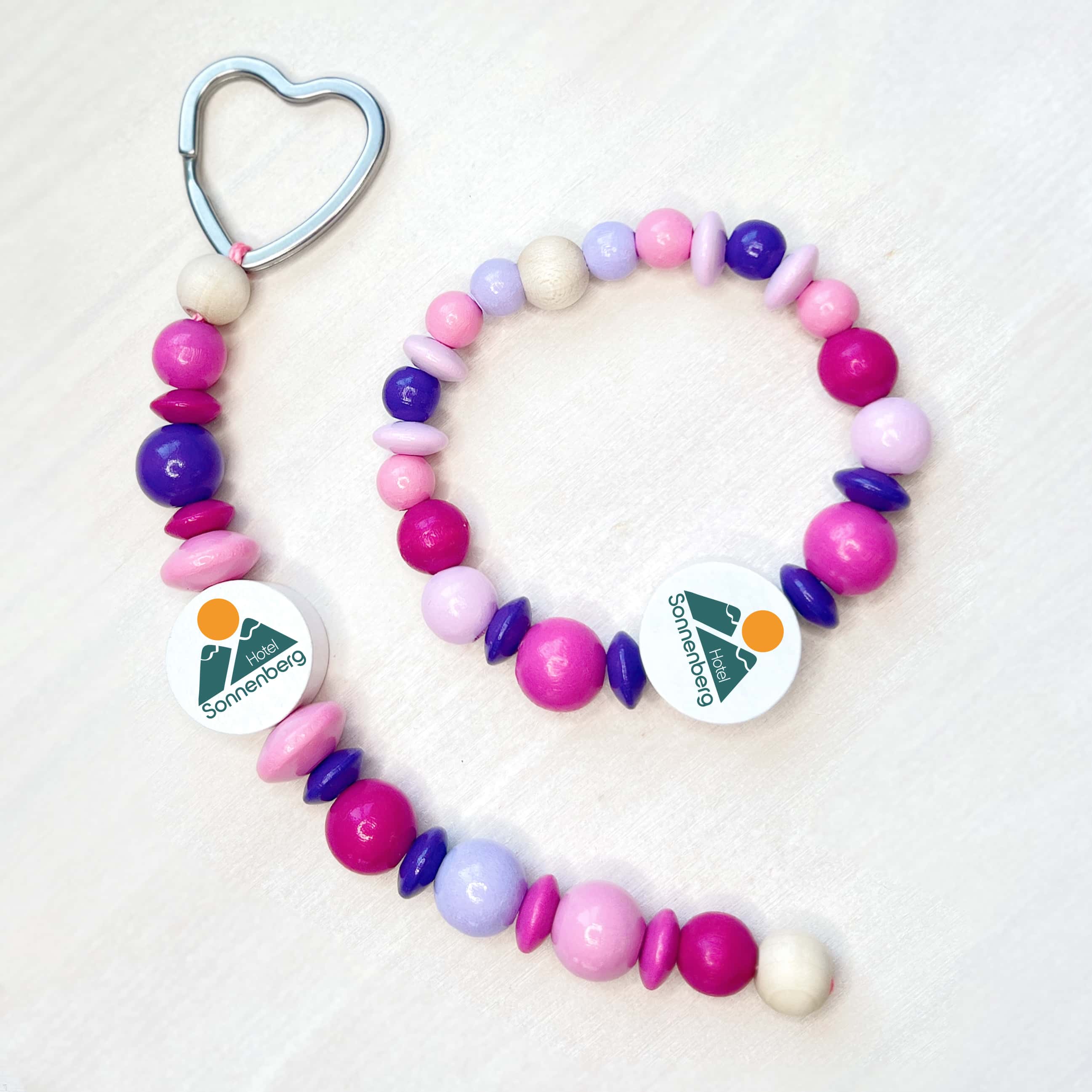 Bastelset Schlüsselanhänger & Armband "Girl"