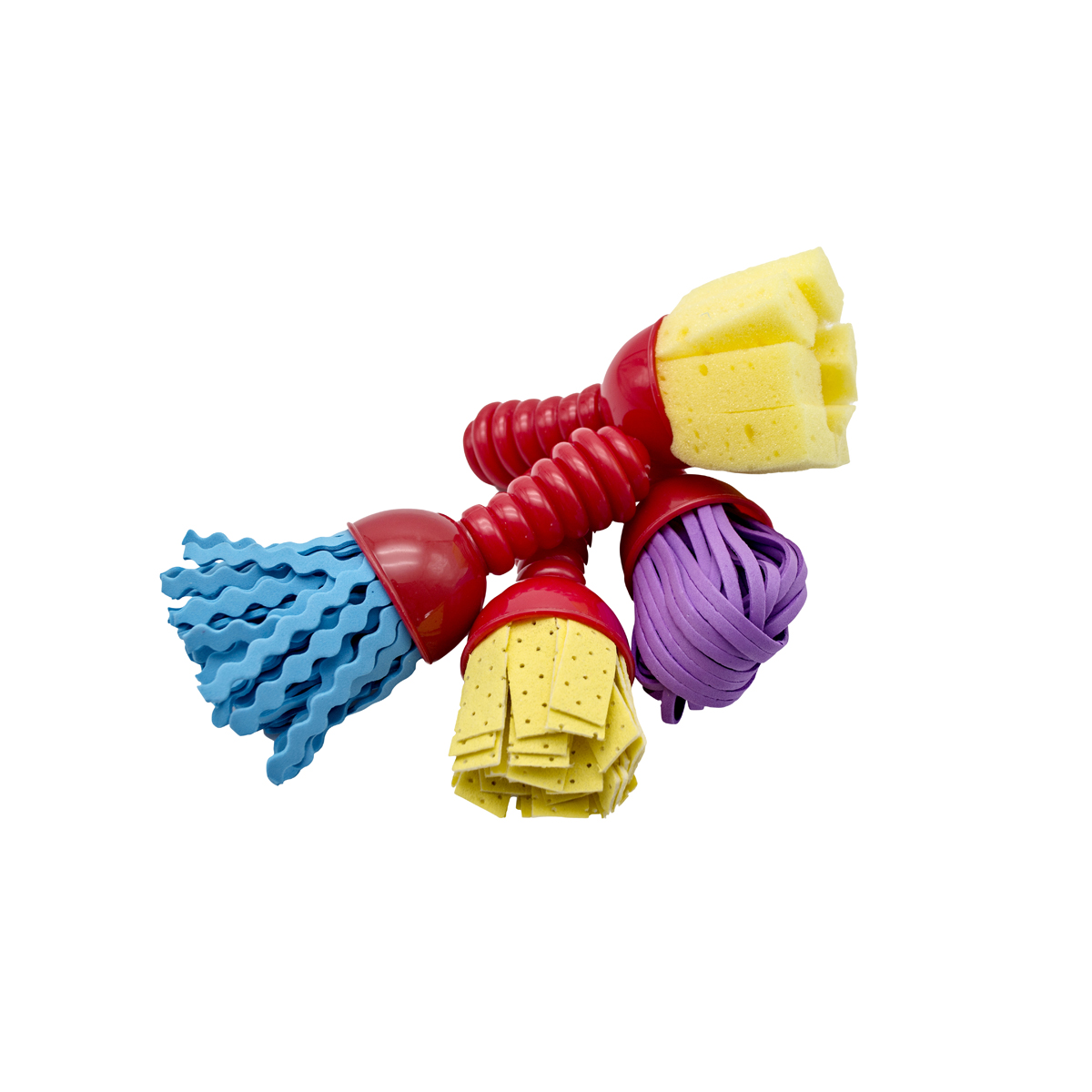 Struktur-Zauberstäbe 4er Set Nr 2