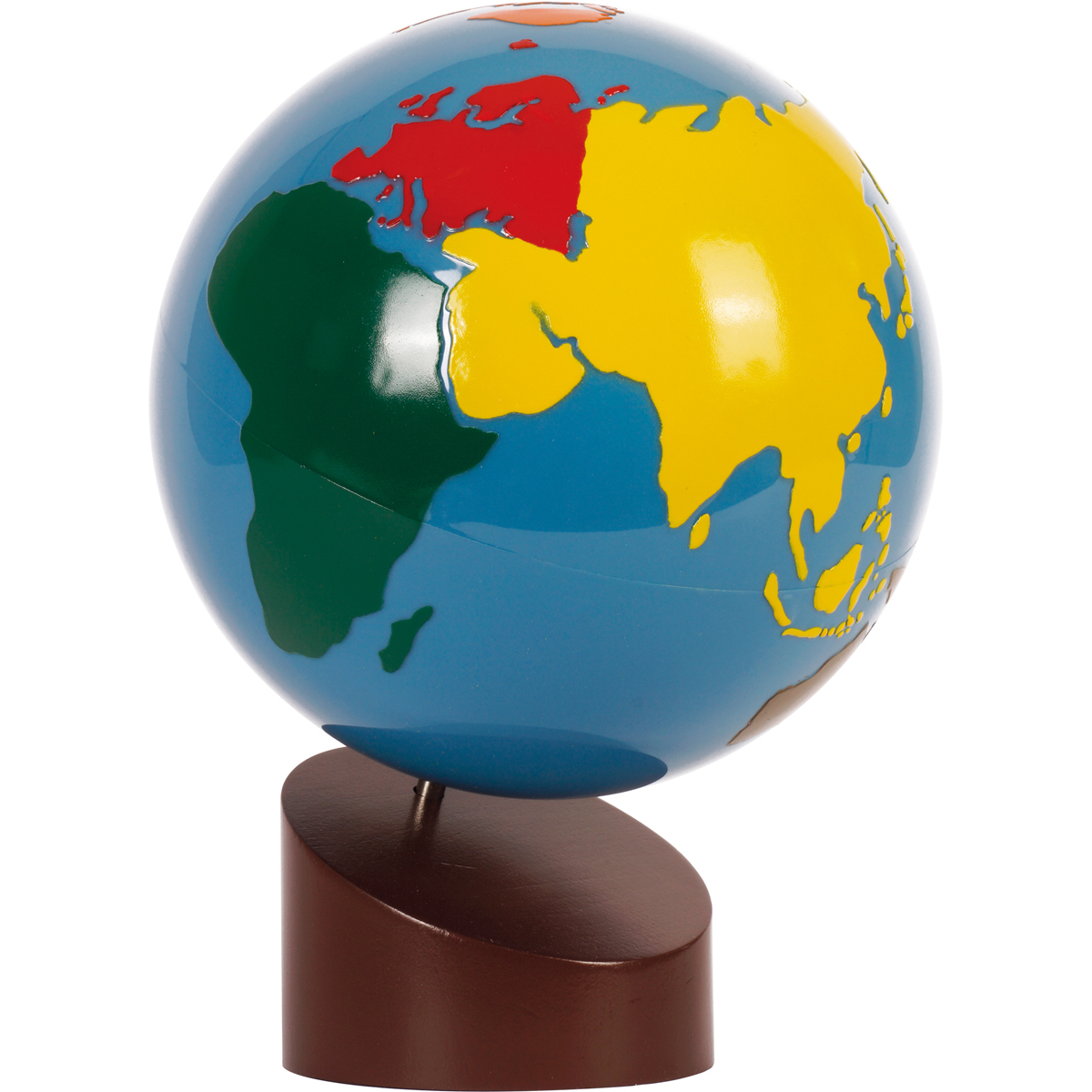 Montessori Globus Kontinente
