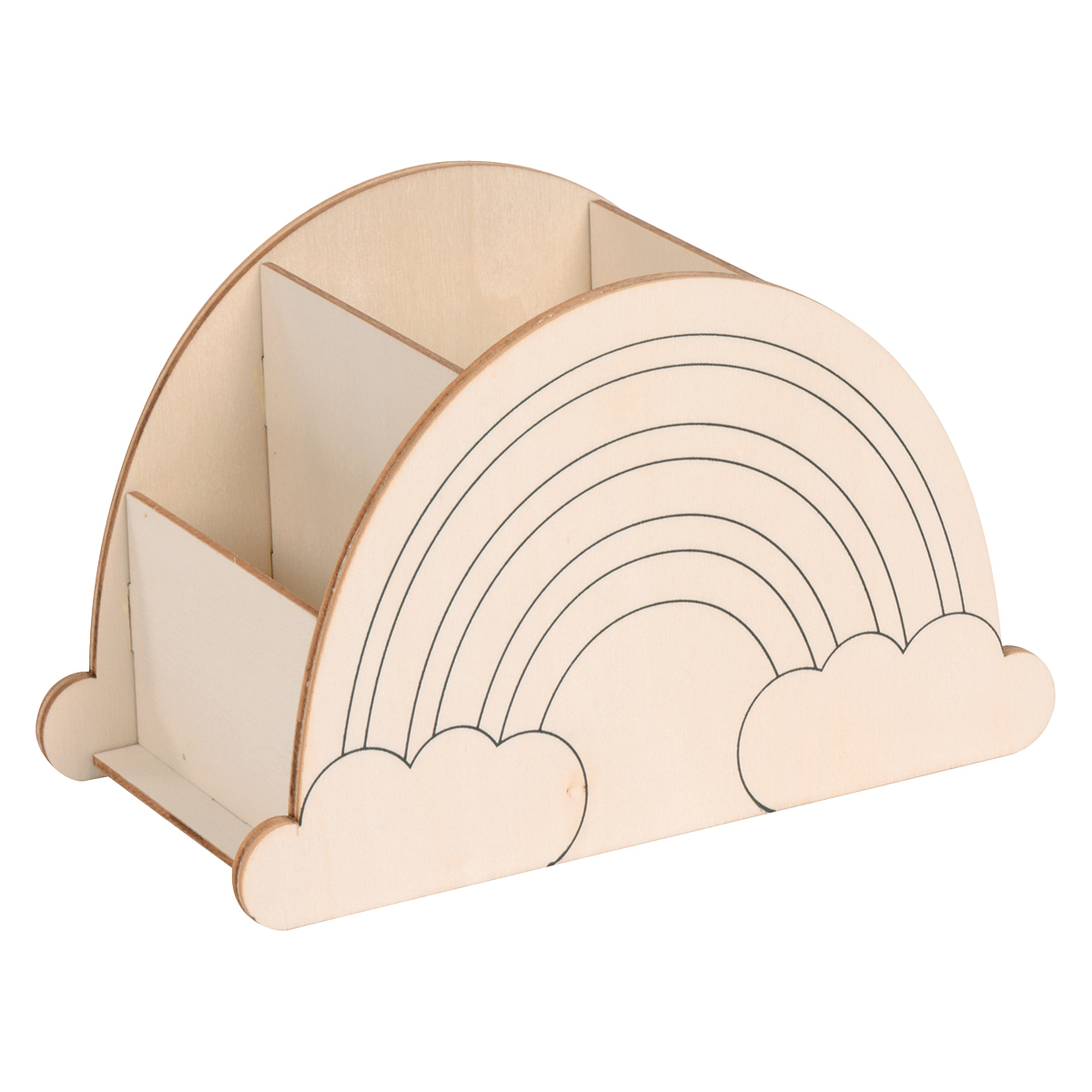 Regenbogen Stifte Box