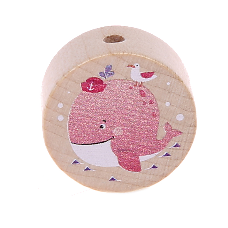 Motivperle Scheibe Wal