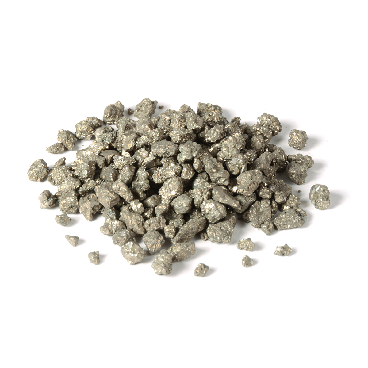 Katzengold Pyrit im Organzabeutel