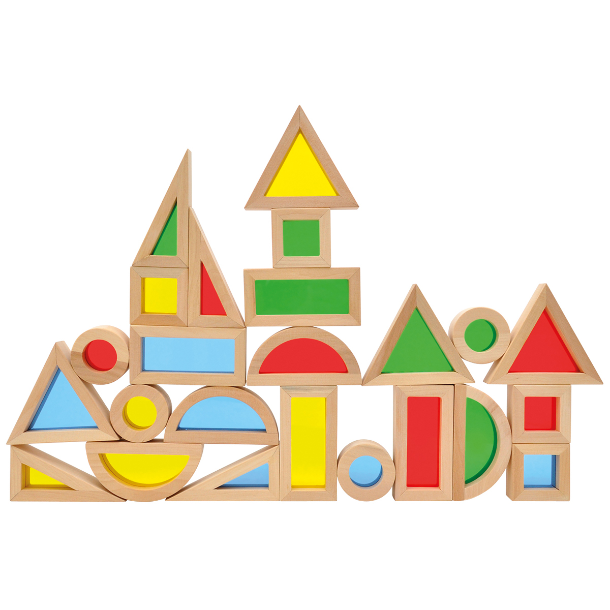 Regenbogenblocks 24 Teile