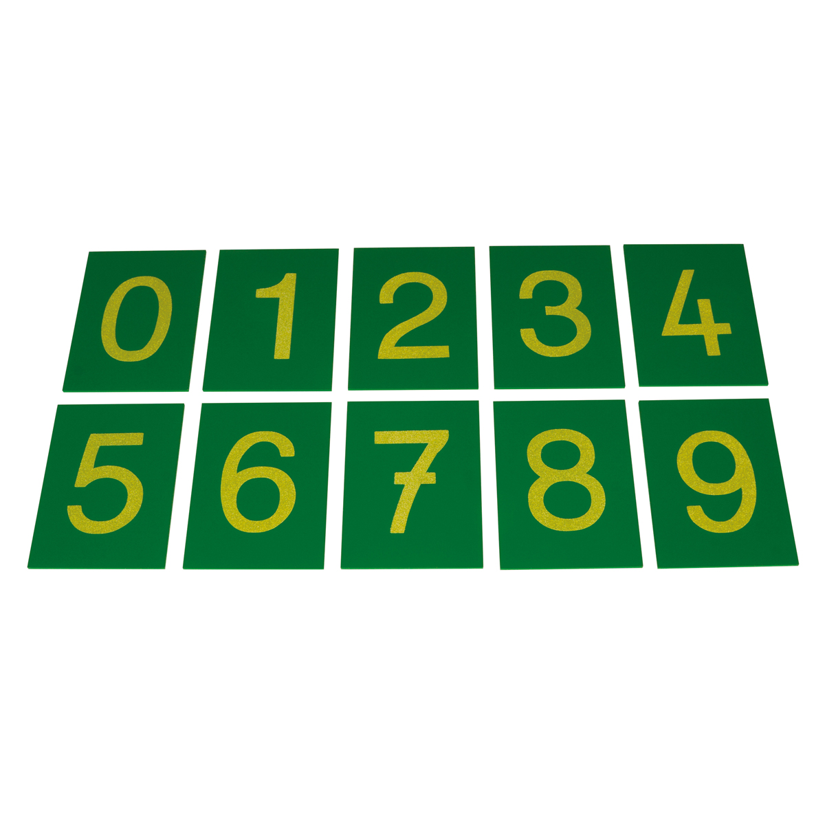 Montessori Sandpapier Ziffern