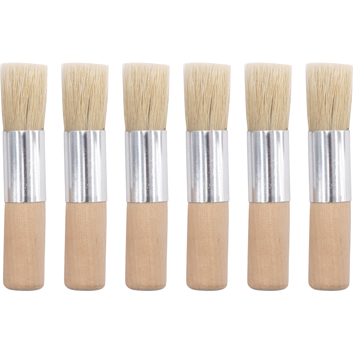 Holzpinsel 18mm 6 Stück