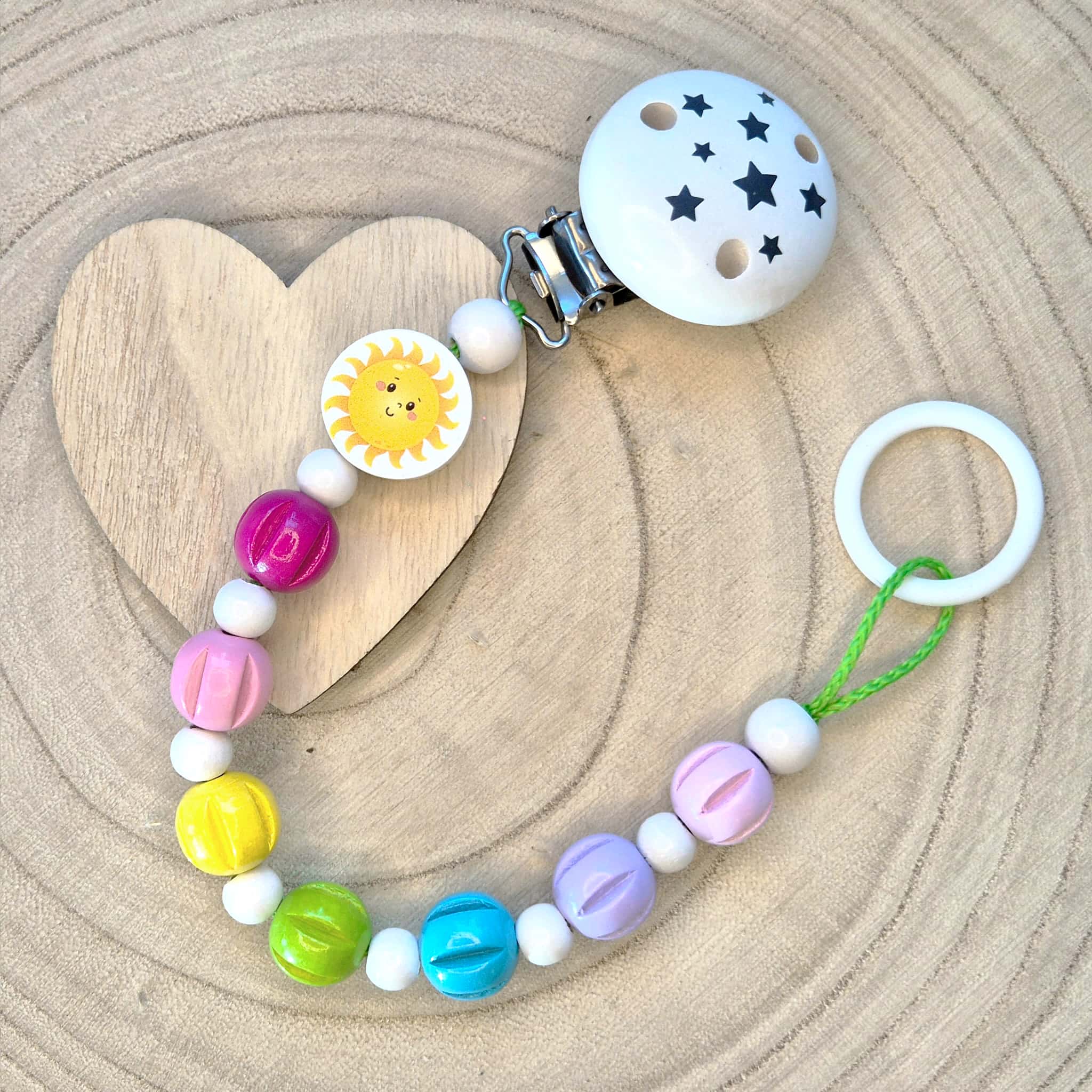 Schnullerkette "Sunny" • Bastelset