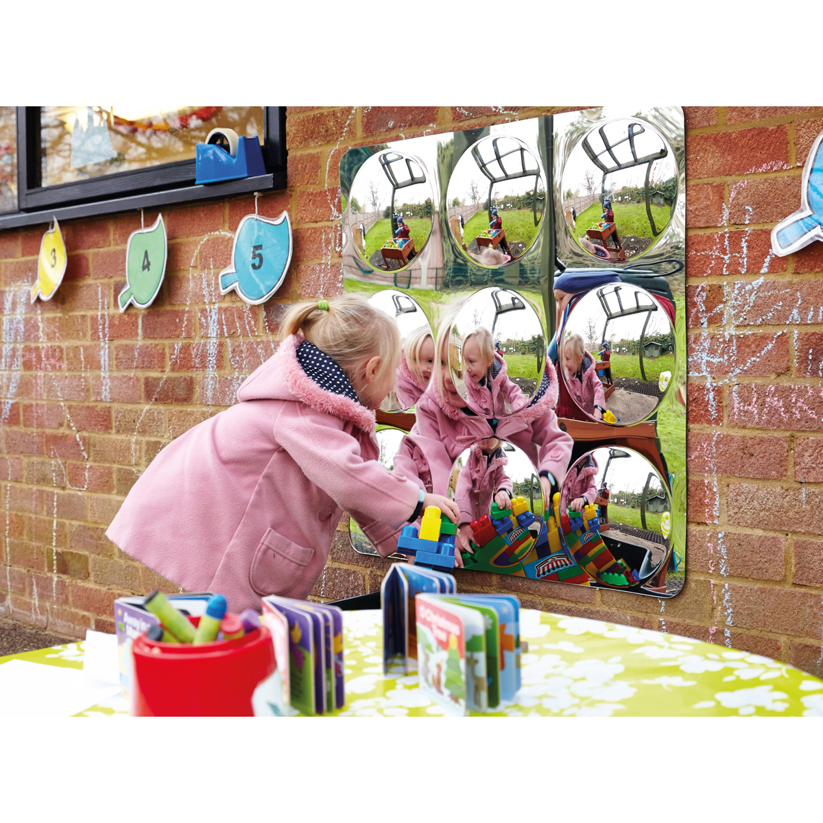 Spiegel Convex 9 groß