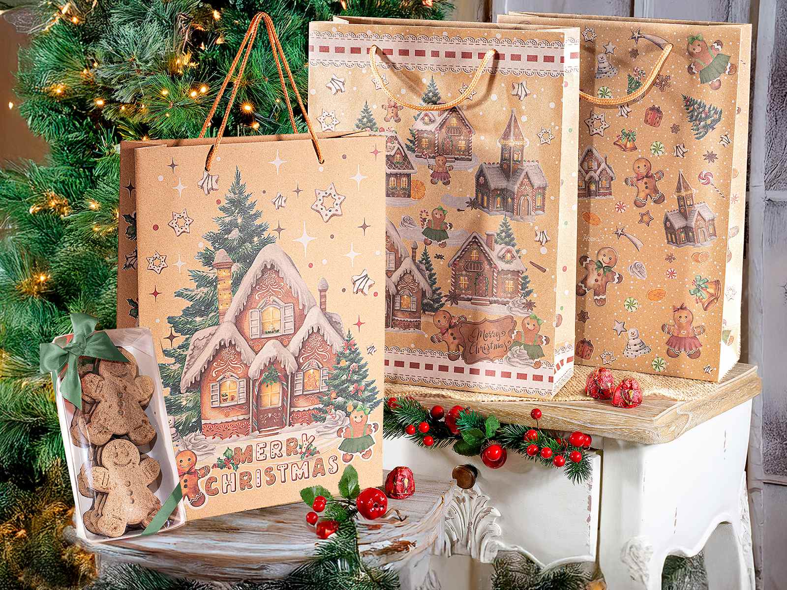 Geschenktüte Weihnachten (groß)