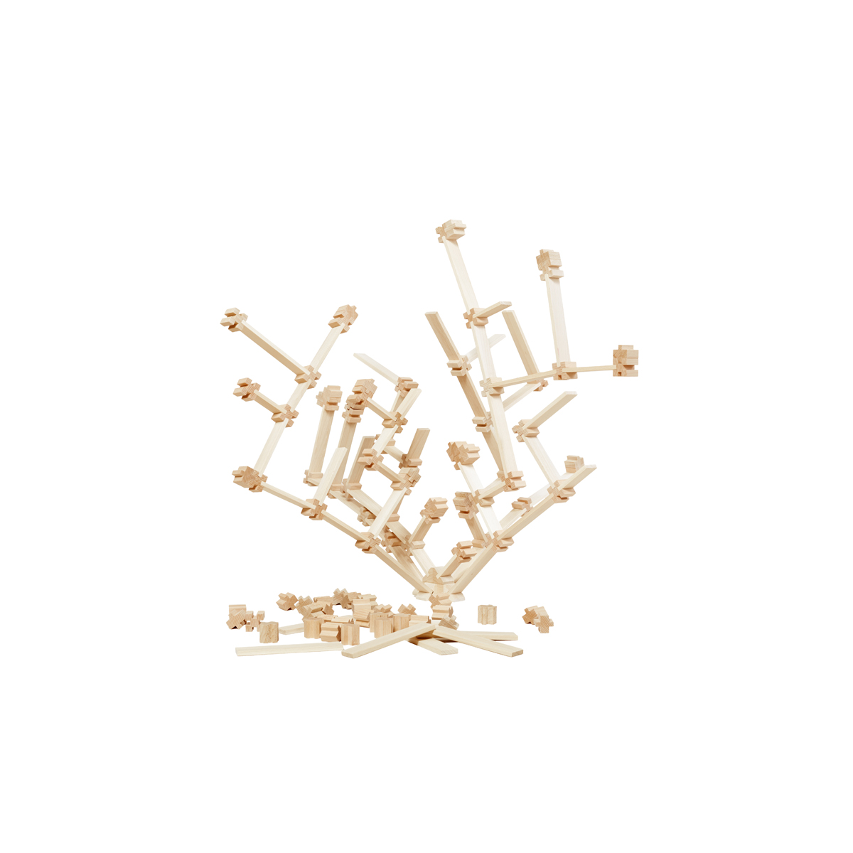 Kreativ-Steckbausteine 141-tlg.