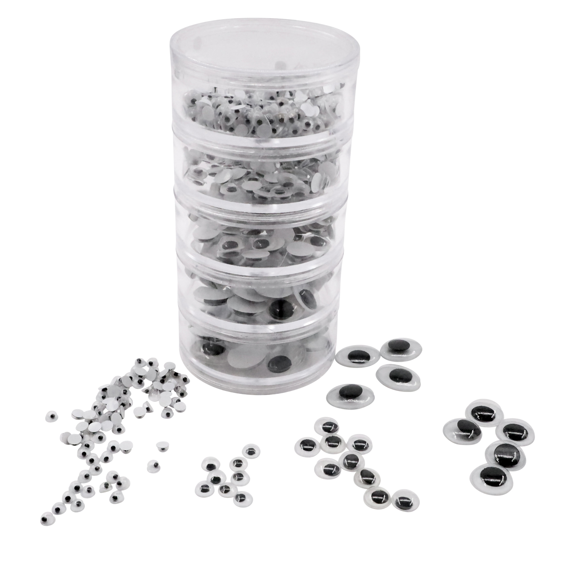 Augen in Stapeldosen 500er Set