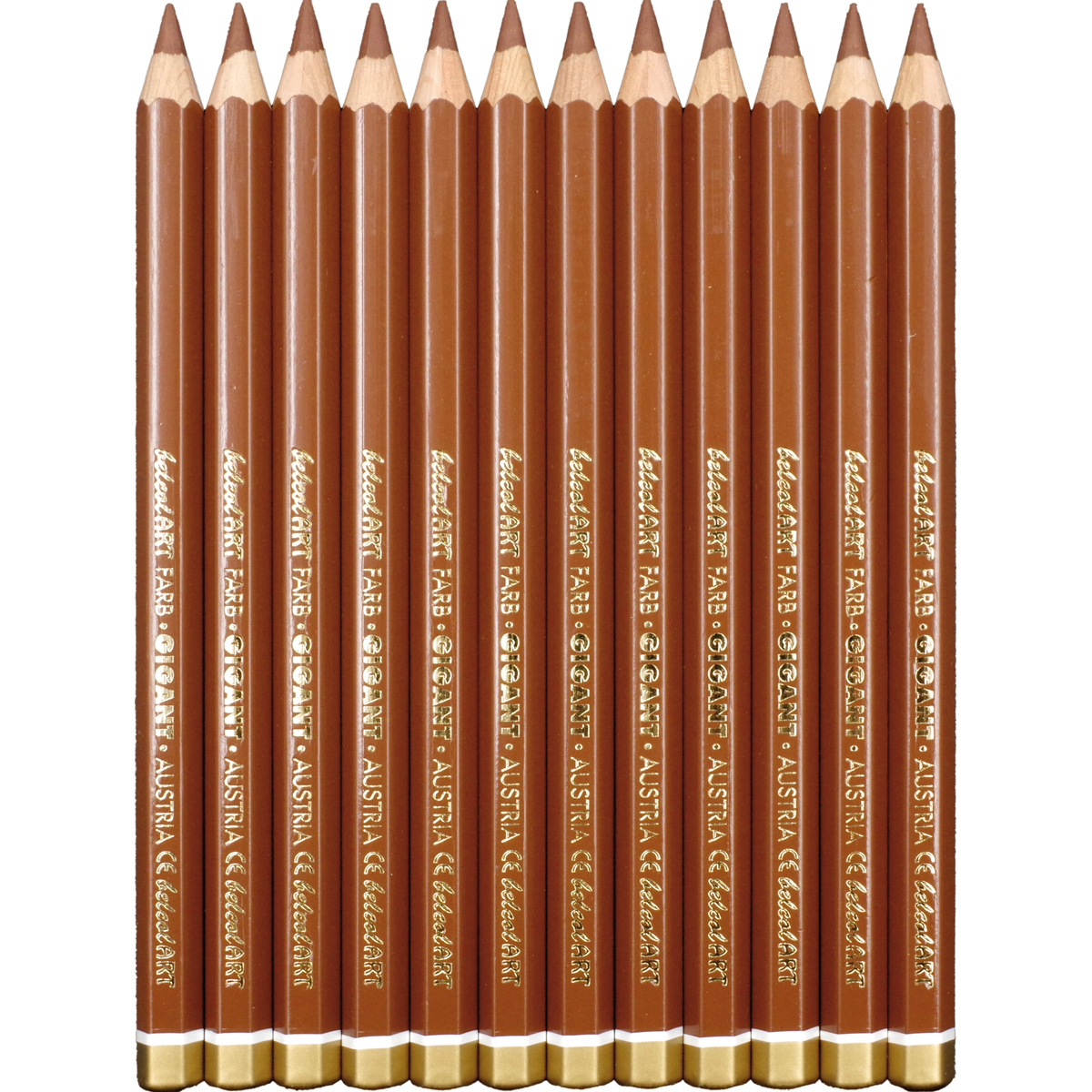 belcolART Farb Gigant 12 Stifte braun