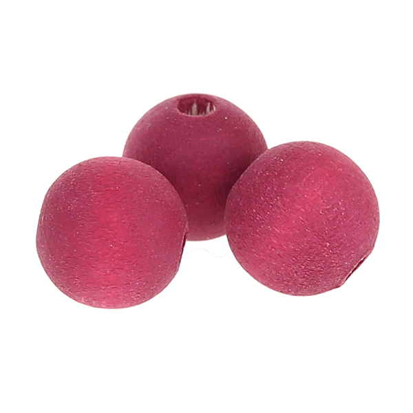 Watercolors wooden beads 10mm - 50 pieces