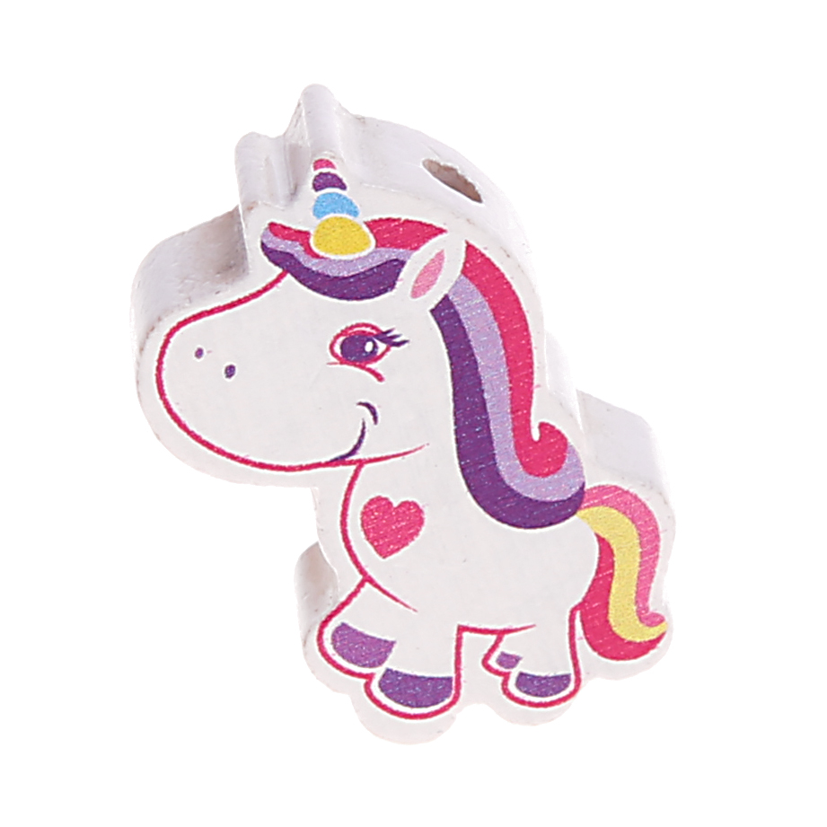 Unicorn motif bead