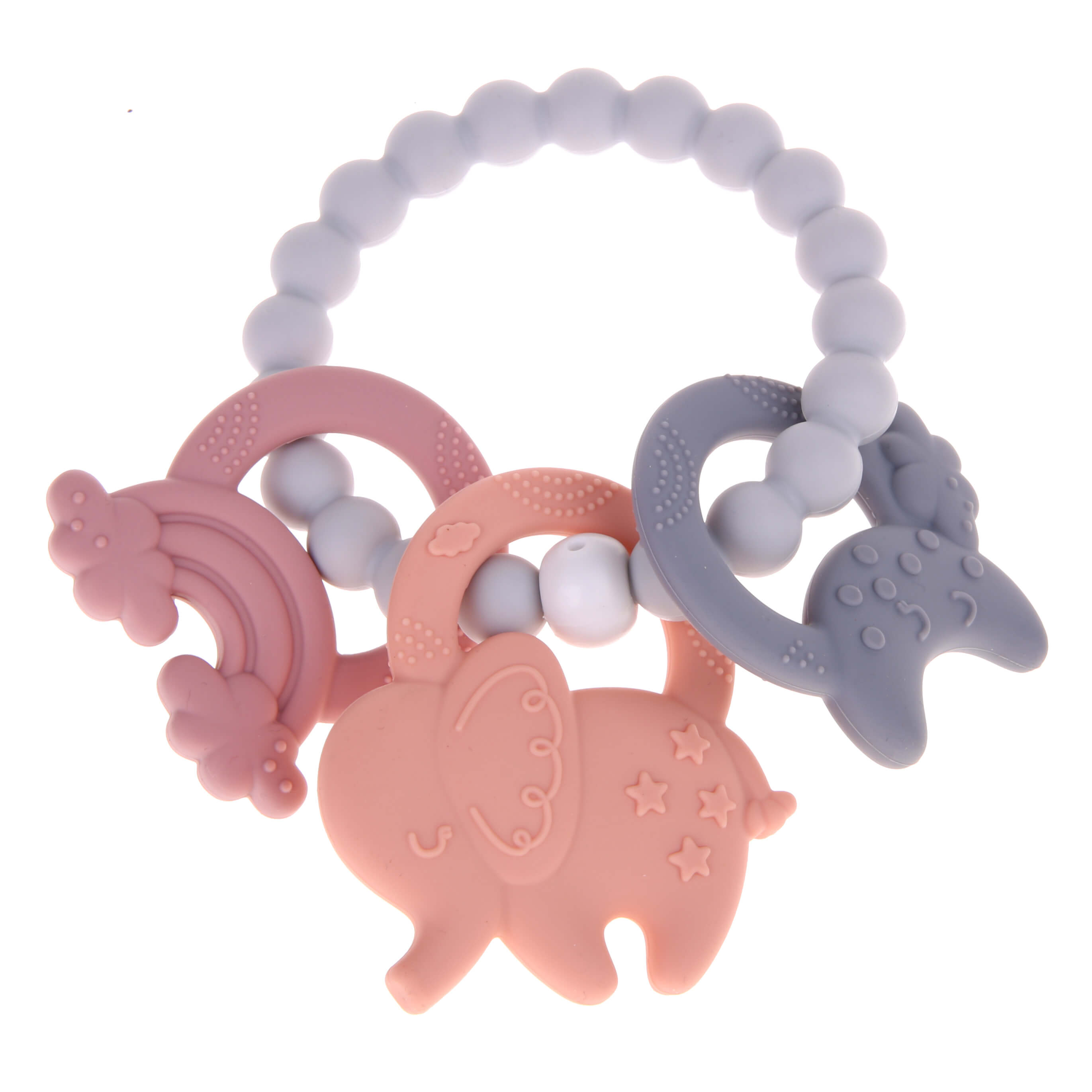 Teething ring pendant elephant