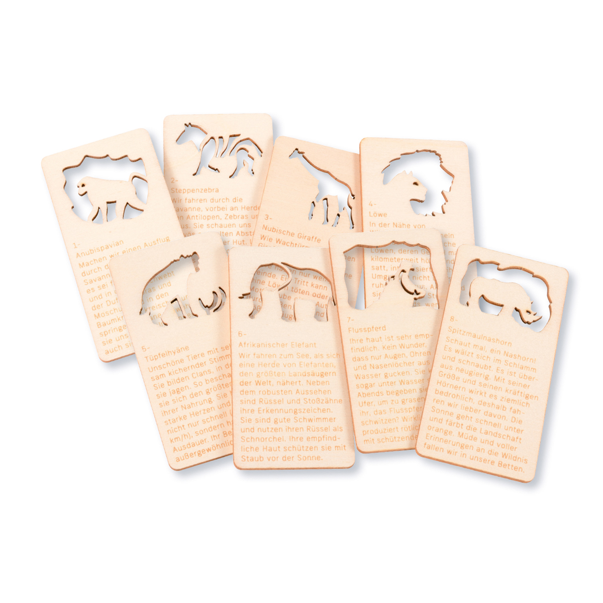 Schattenspiel afrikanische Savanne