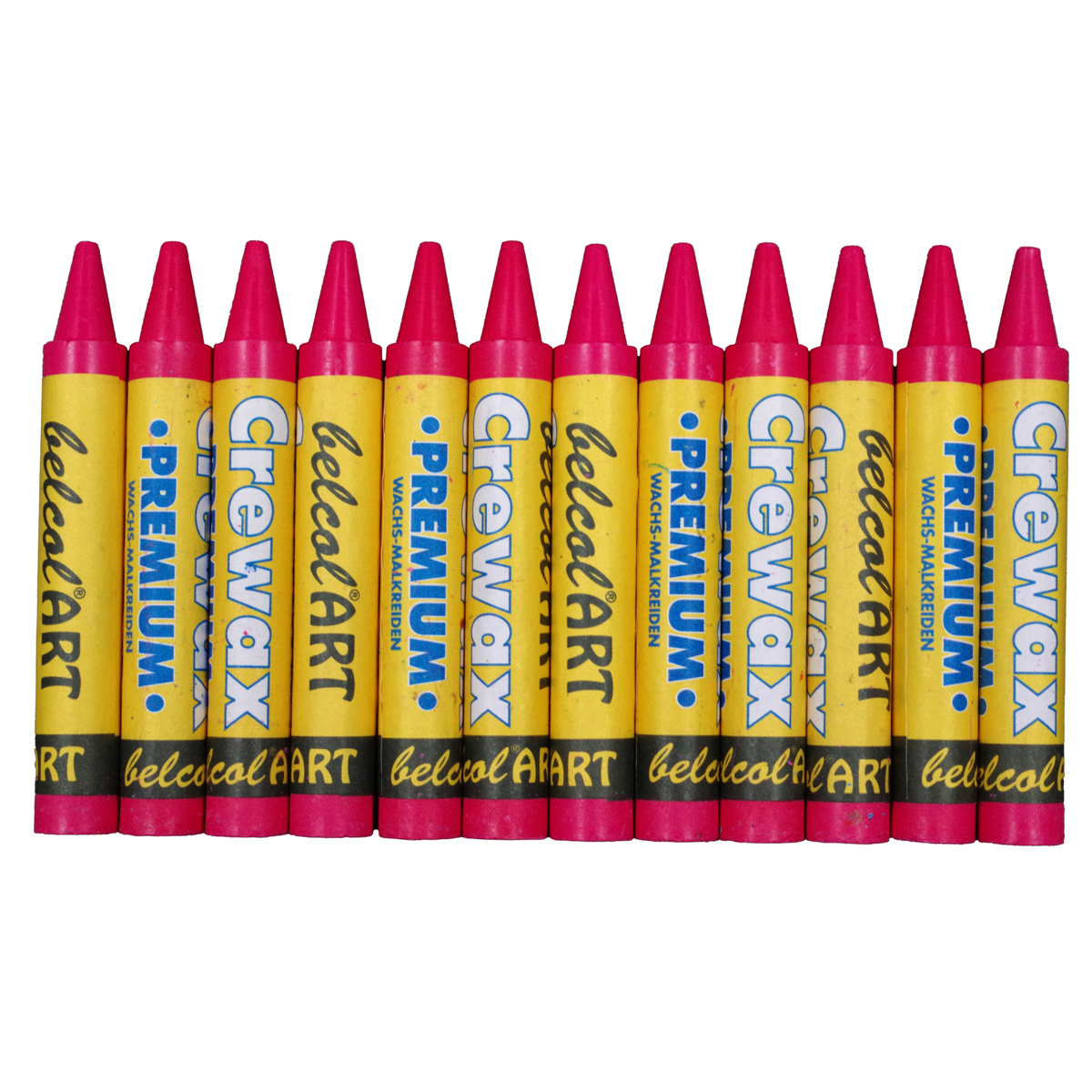 belcolART Crewax Premium 12 Wachsmalstifte hellpink