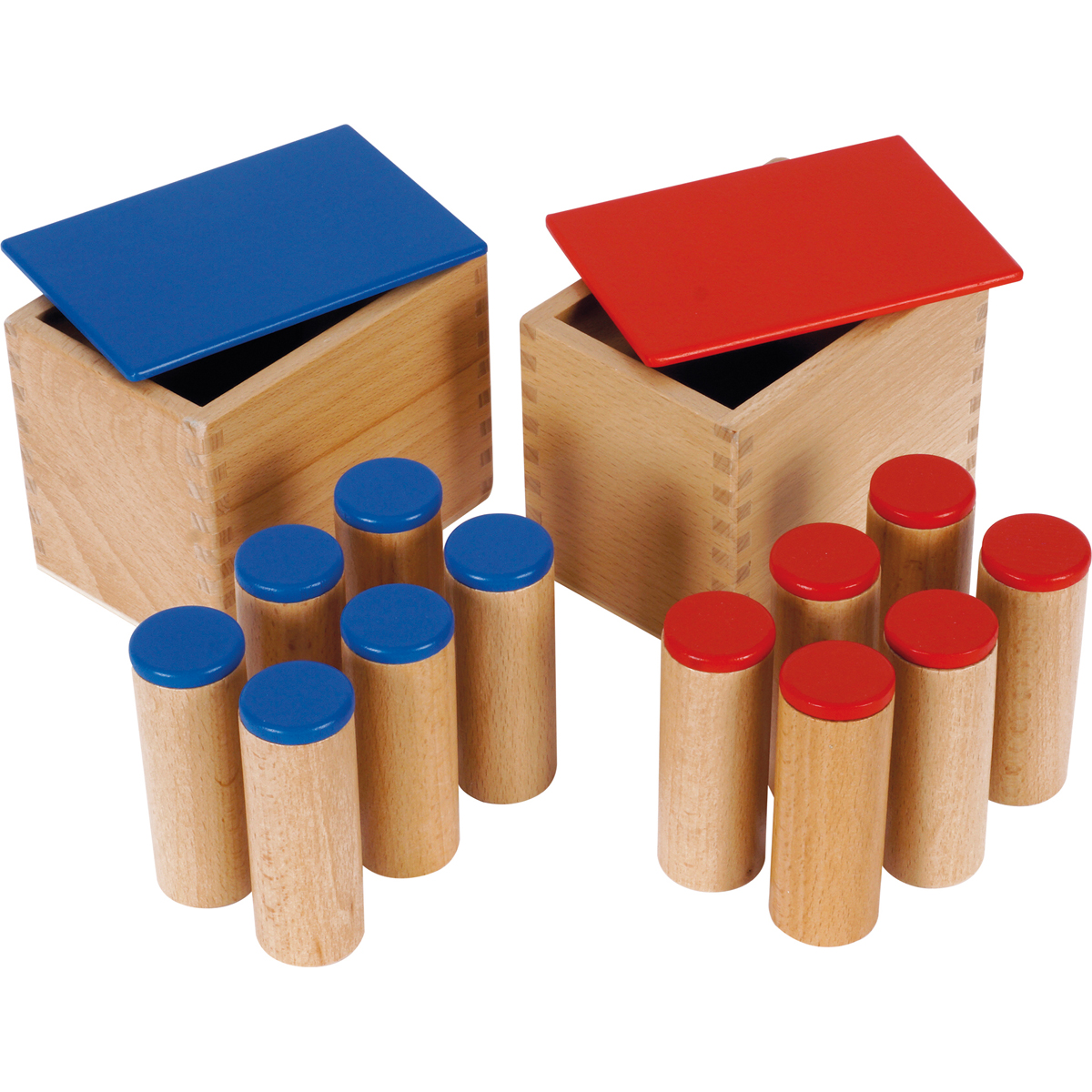 Montessori Geräuschdosen