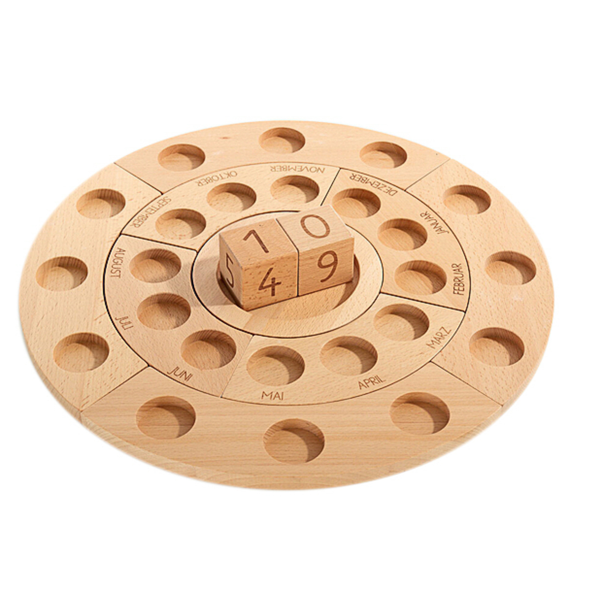 Zähl- und Legeboard Unendlicher Kalender