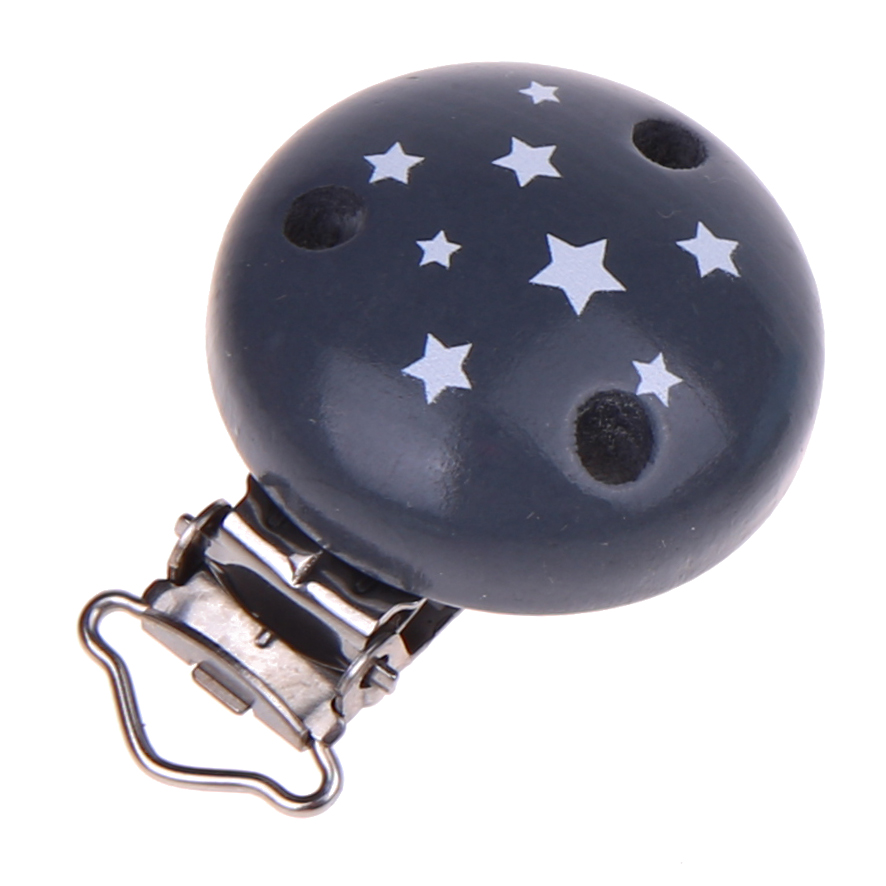 Star pacifier clip 35mm - SALE