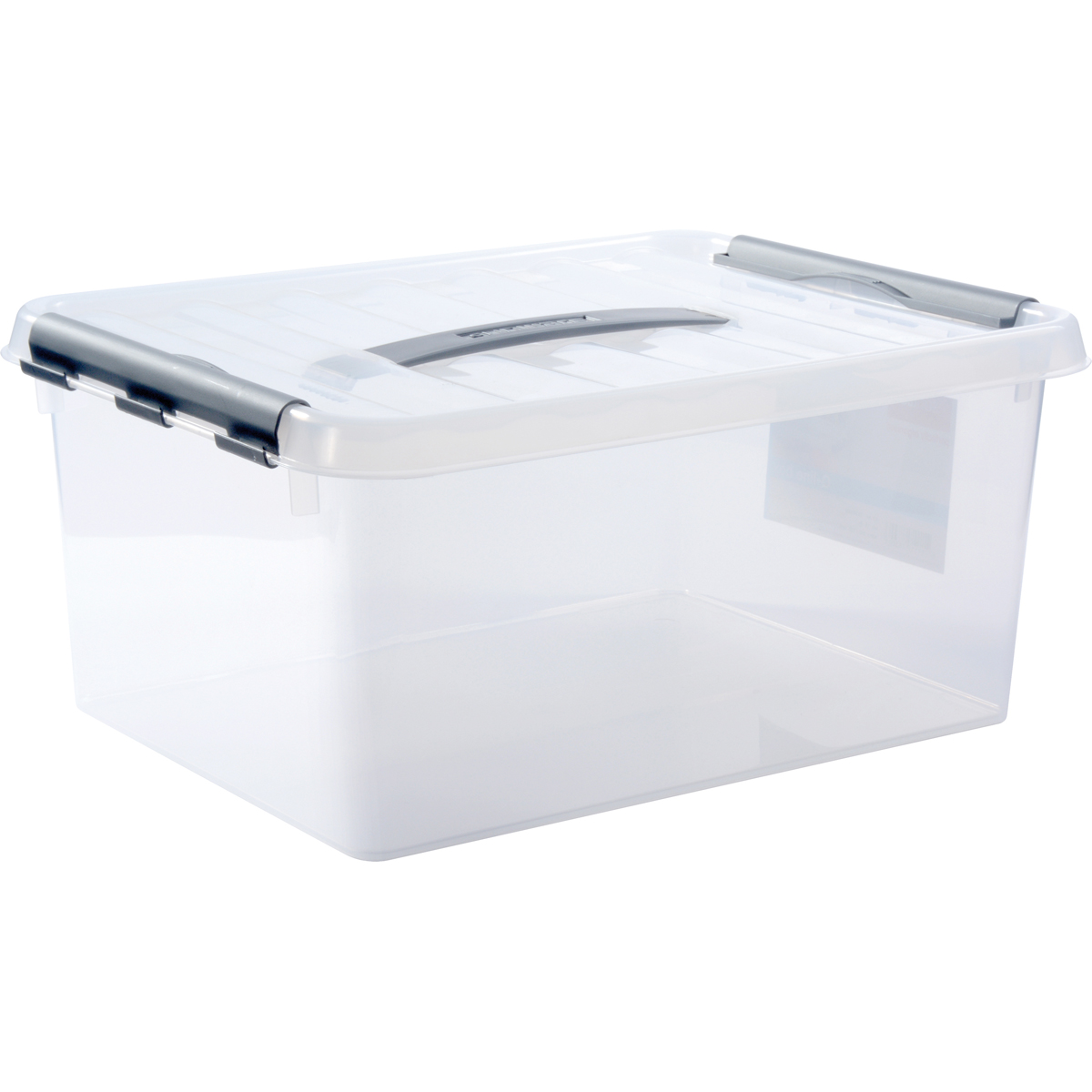 Kunststoffkiste mit Deckel 15 Liter