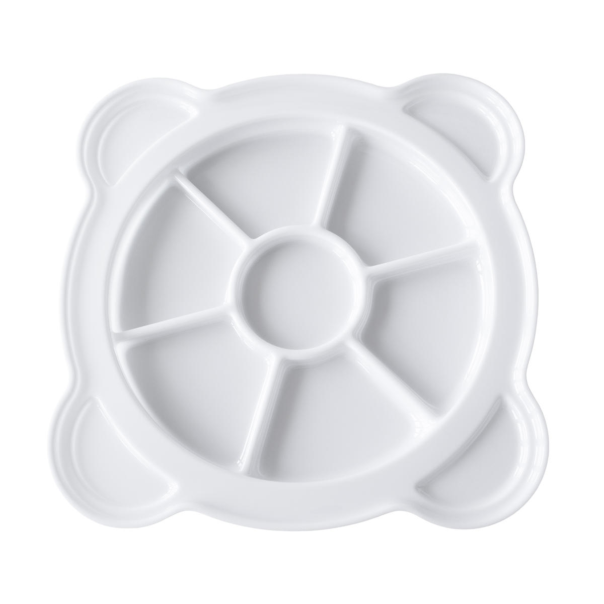 Schale 7-fach für Leuchtkübel