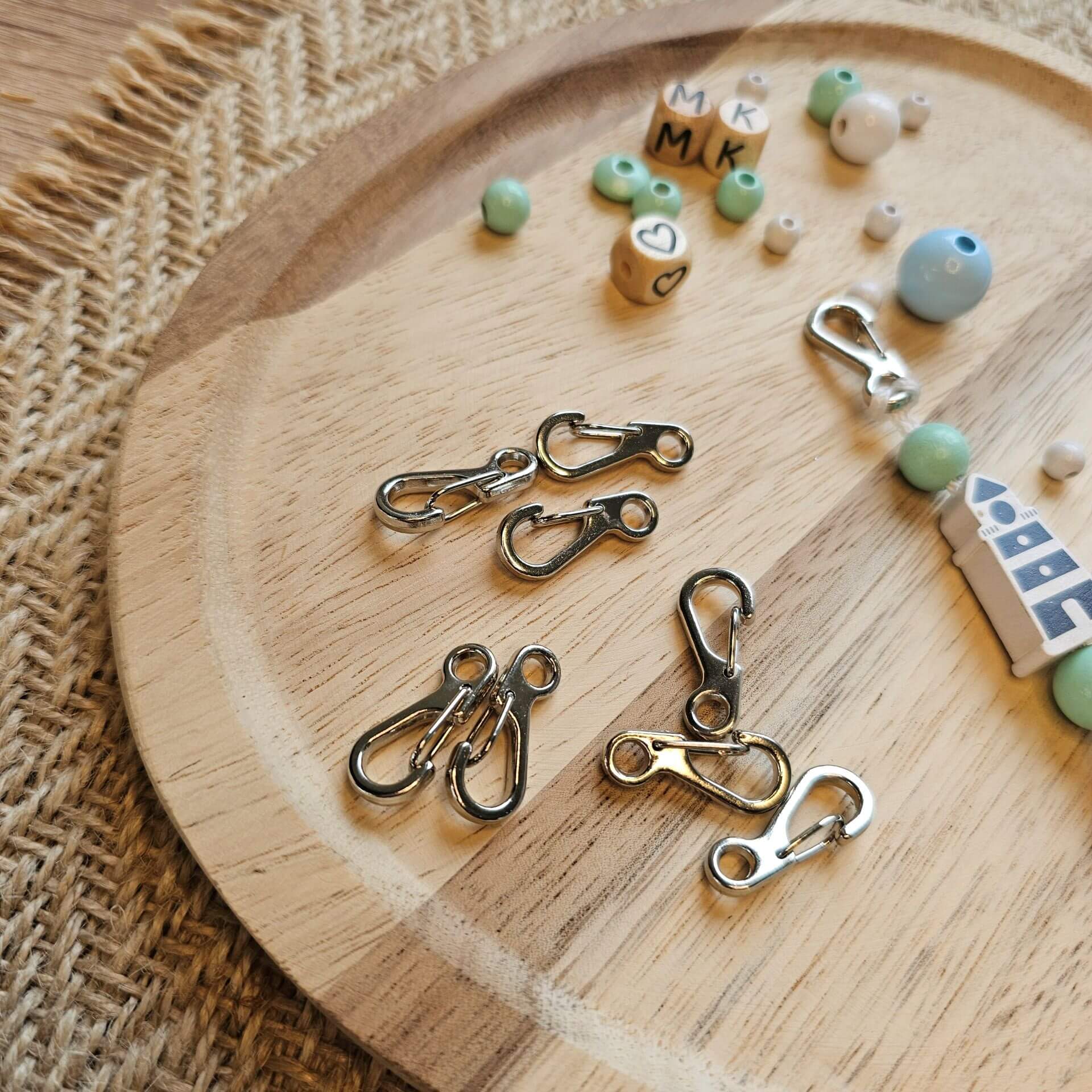 Mini Karabiner Edelstahl