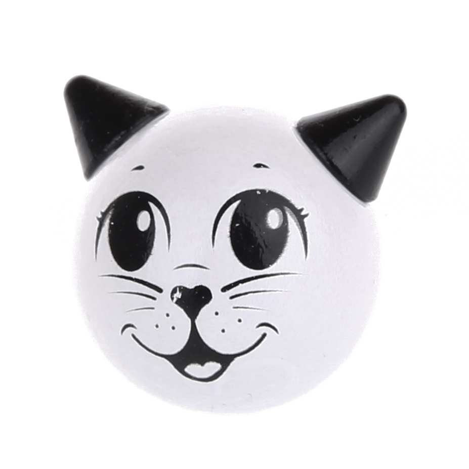 3D cat motif bead