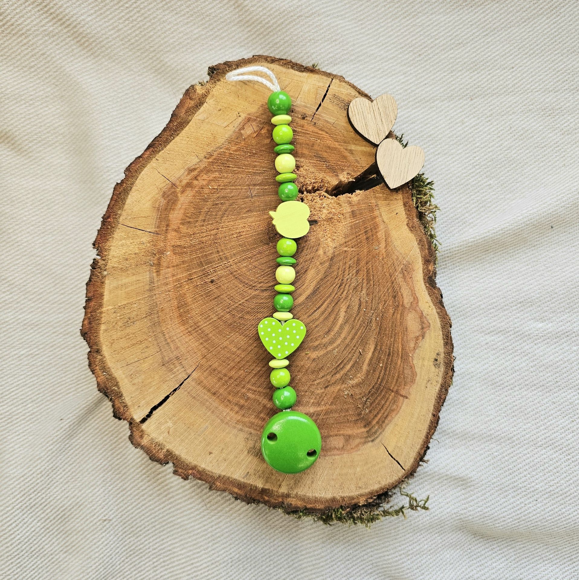 Bastelset Schnullerkette Grün I