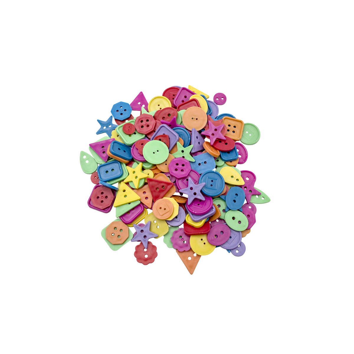 Bunte Knöpfe 450g