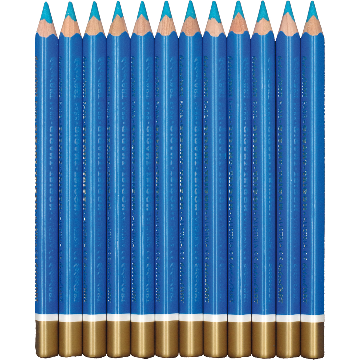 belcolART Farb Gigant Trigon 12 Stifte hellblau