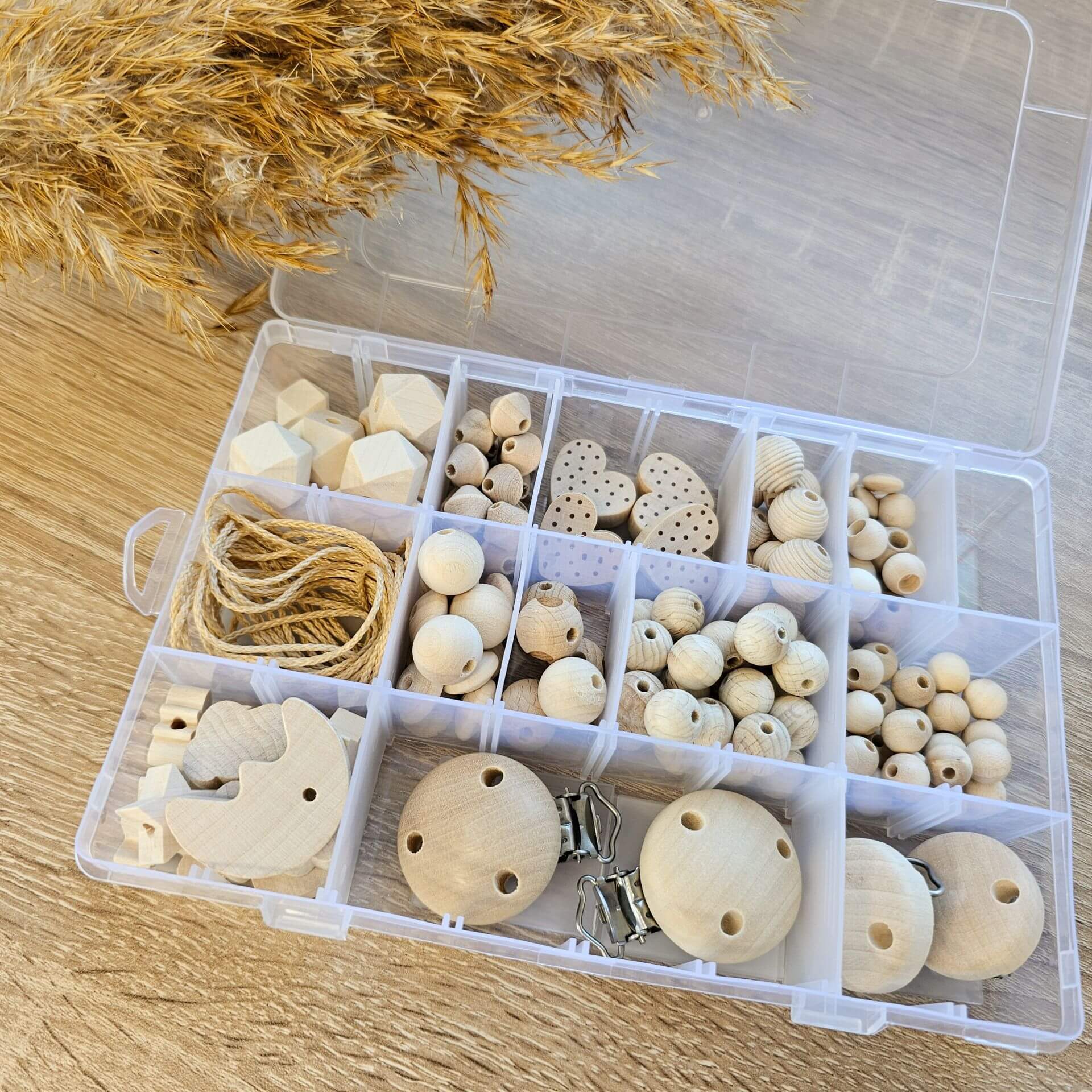 Schnullerketten Starterset "Natur"