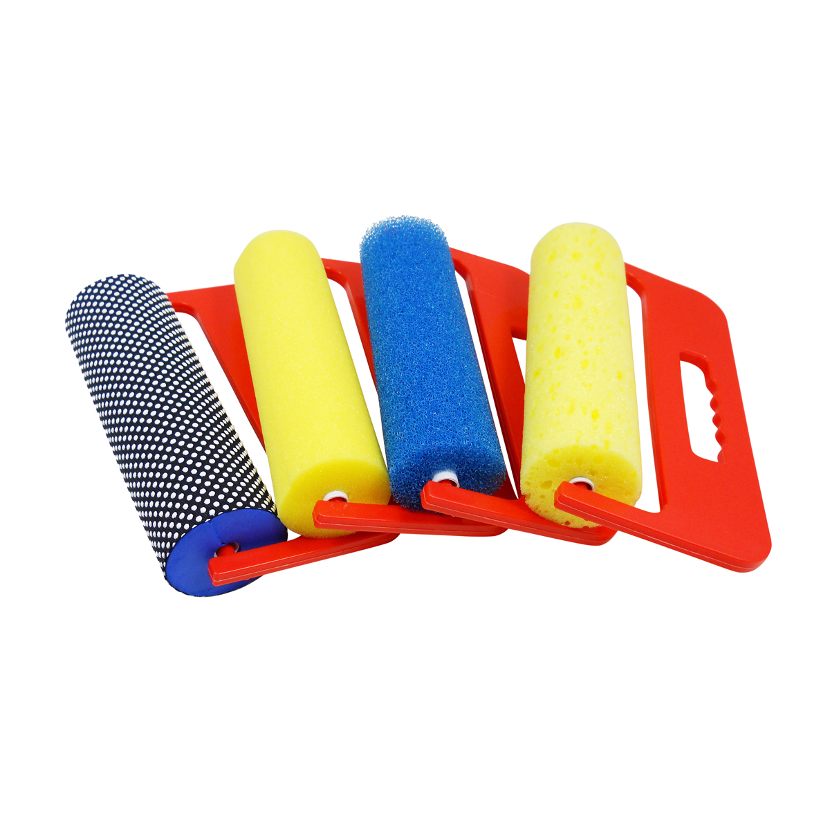 Riesen-Strukturroller 4er Set