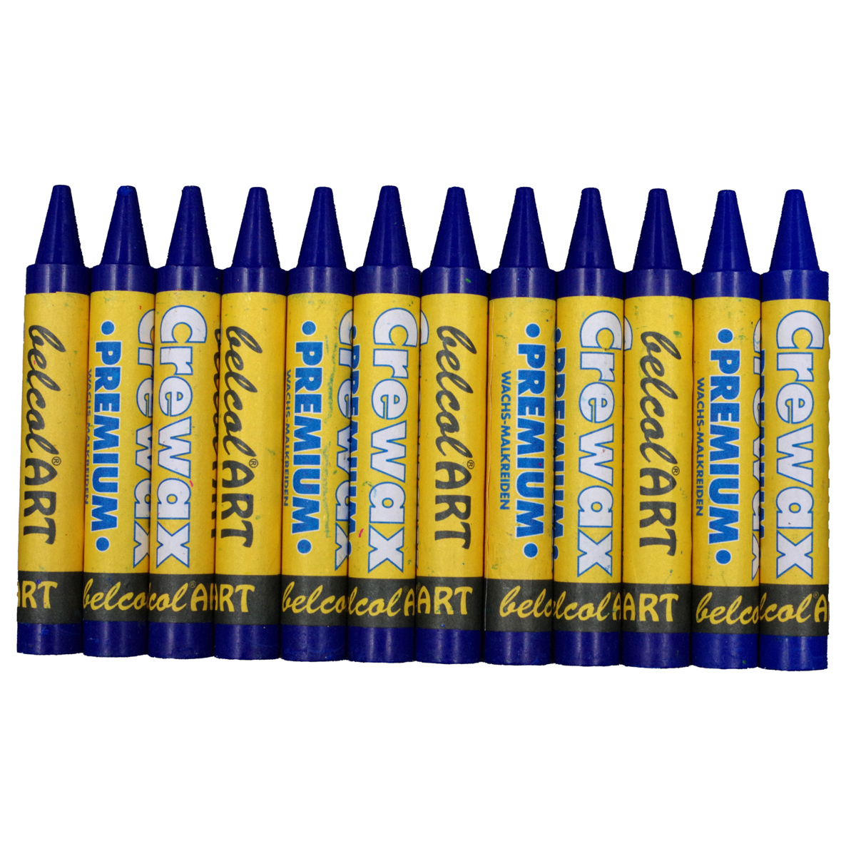 belcolART Crewax Premium 12 Wachsmalstifte kobaltblau