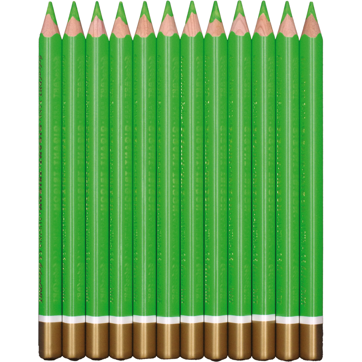 belcolART Farb Gigant Trigon 12 Stifte hellgrün
