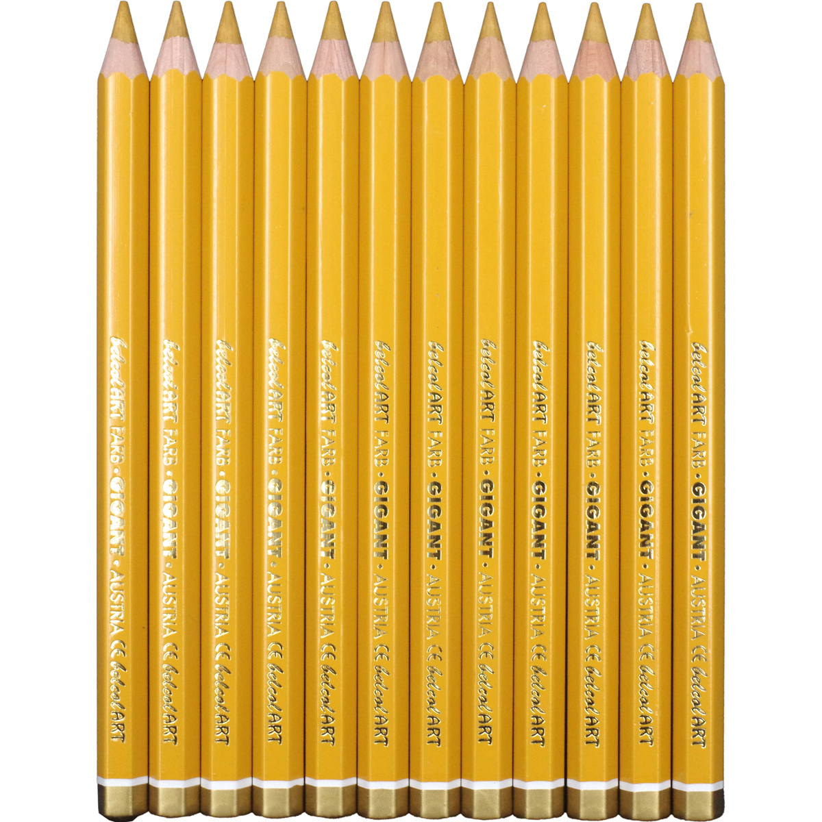 belcolART Farb Gigant 12 Stifte ocker