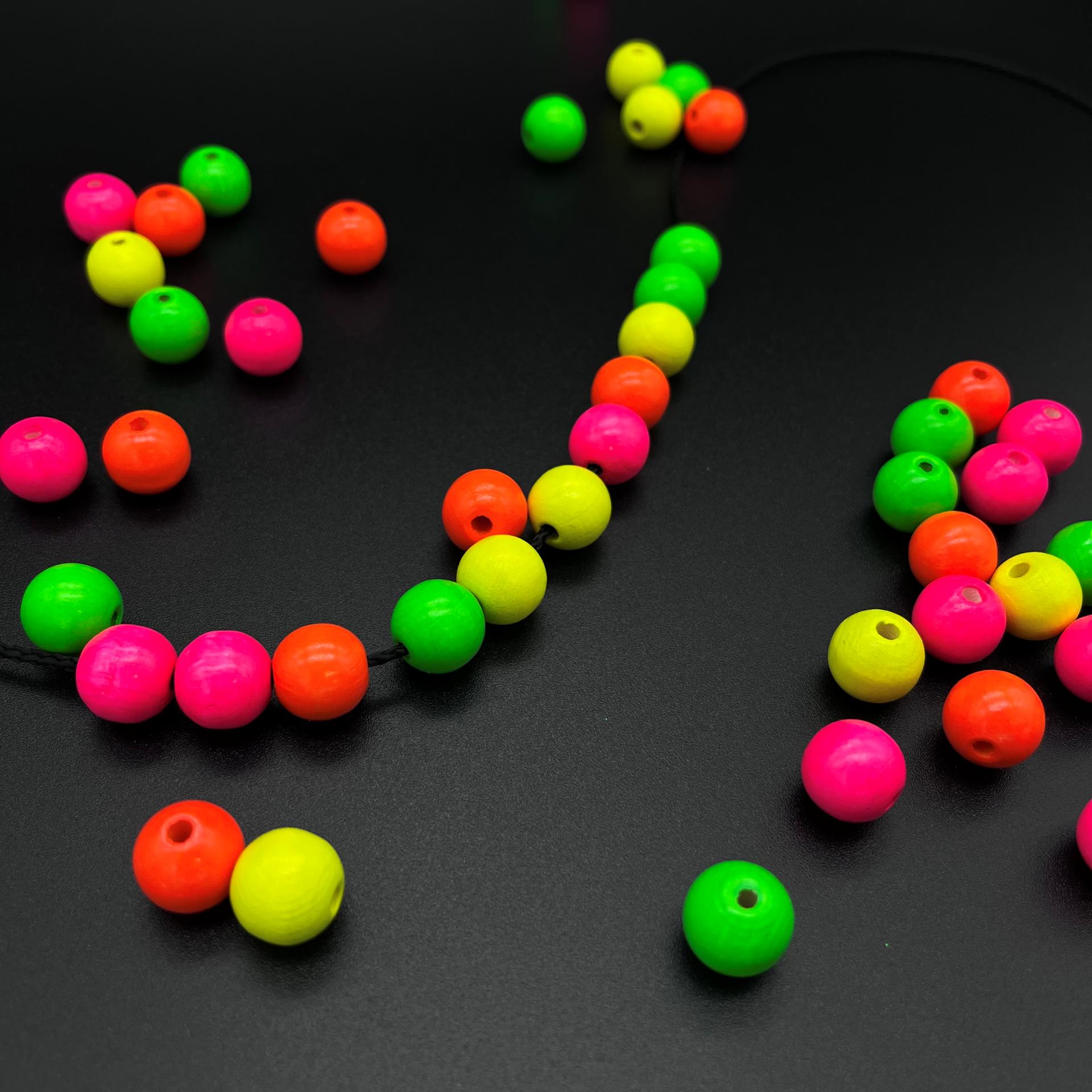 Neonperlen 12mm  • 25 Stück