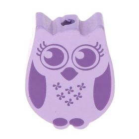 Motivperle Eule 'flieder' 195 auf Lager