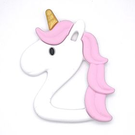 Star Unicorn Silikon Beißring 'rosa' 9 auf Lager