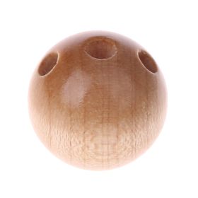 Fädelkörper Rund 20mm 'natur' 718 auf Lager