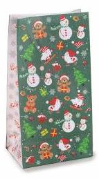 Geschenktüte Weihnachten mit Anhänger 'grün' 7 auf Lager