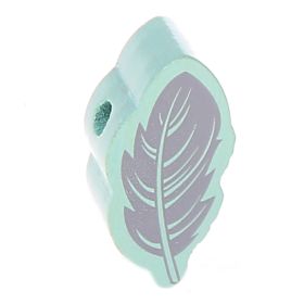 Motif bead feather 'mint' 667 in stock 