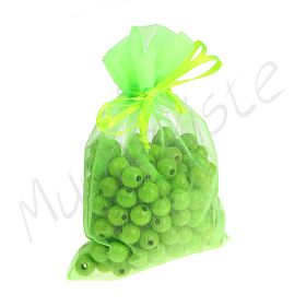 Organzasäckchen 10x15 cm 'grün' 6 auf Lager
