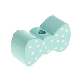 Bow motif bead 'mint' 597 in stock 