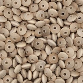 Wooden lenses 14mm - 50 pieces 'raw' 50 in stock 