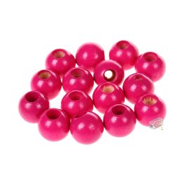 Safety beads 12mm - 25 pieces 'dark pink' 314 in stock 