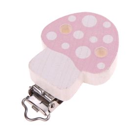 Mushroom clip 'light pink' 707 in stock 