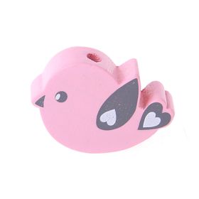 Motivperle Vogel 'rosa' 161 auf Lager